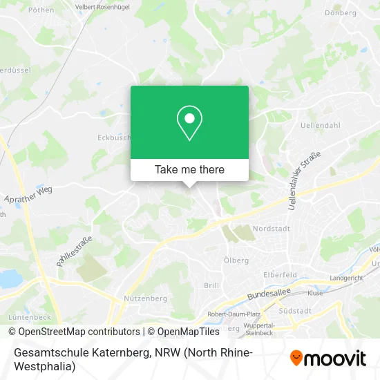 Карта Gesamtschule Katernberg