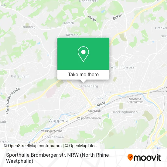 Карта Sporthalle Bromberger str