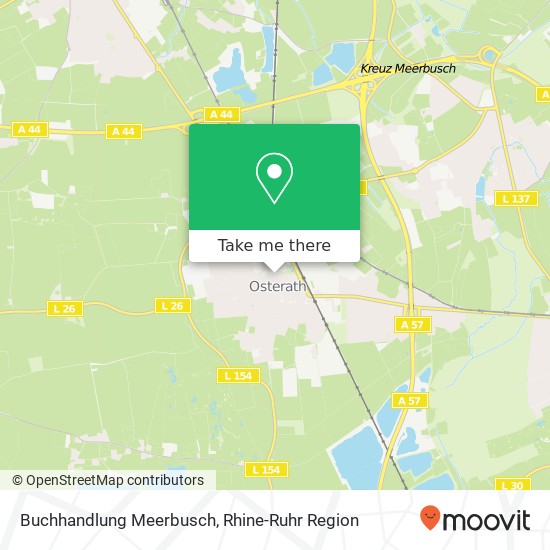 Buchhandlung Meerbusch map