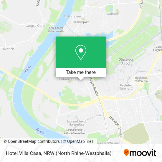 Hotel Villa Casa map