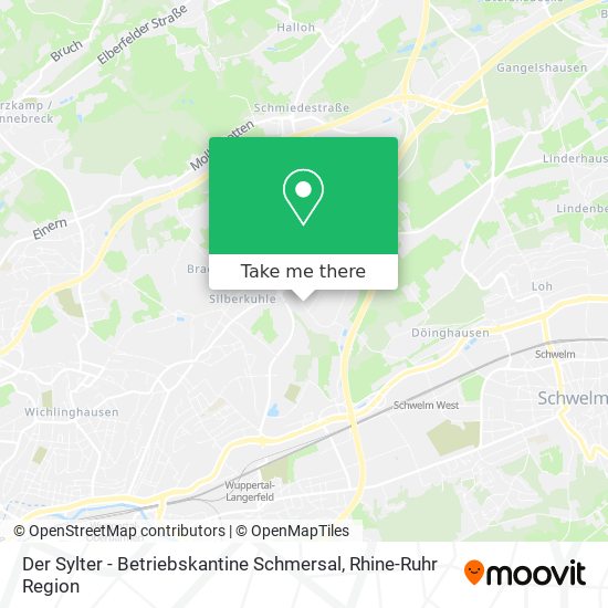 Der Sylter - Betriebskantine Schmersal map