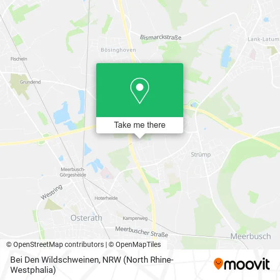 Bei Den Wildschweinen map