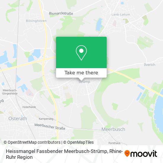 Heissmangel Fassbender Meerbusch-Strümp map