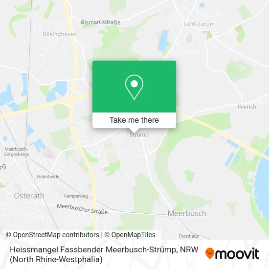 Карта Heissmangel Fassbender Meerbusch-Strümp