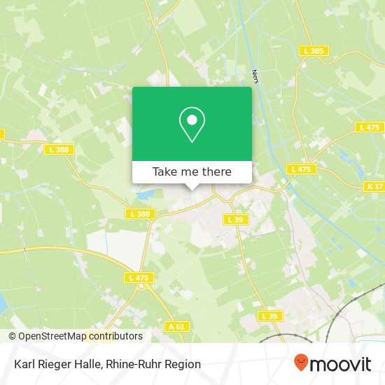 Karl Rieger Halle map