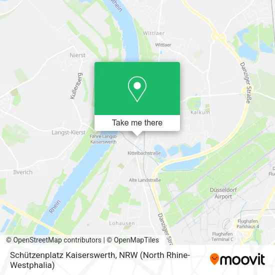 Schützenplatz Kaiserswerth map