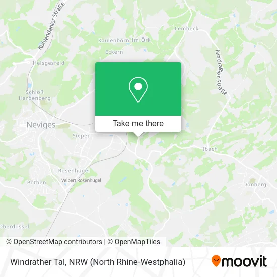 Карта Windrather Tal