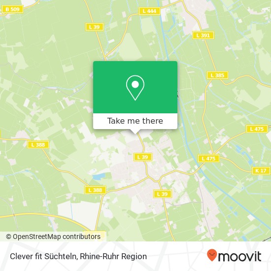 Clever fit Süchteln map