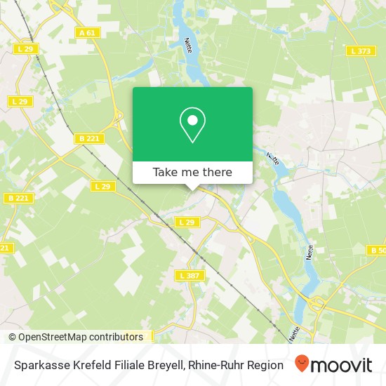 Sparkasse Krefeld Filiale Breyell map