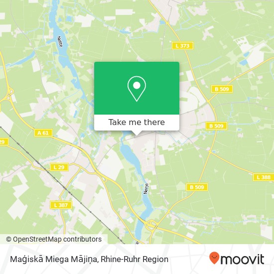 Maģiskā Miega Mājiņa map