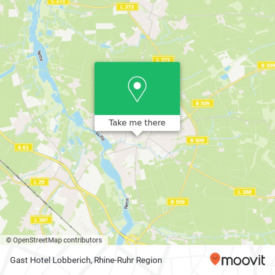 Gast Hotel Lobberich map