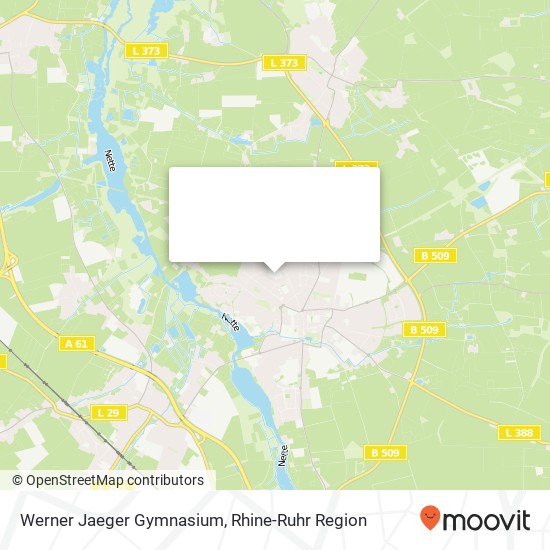 Werner Jaeger Gymnasium map