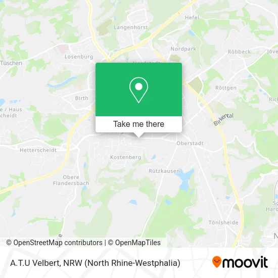 A.T.U Velbert map