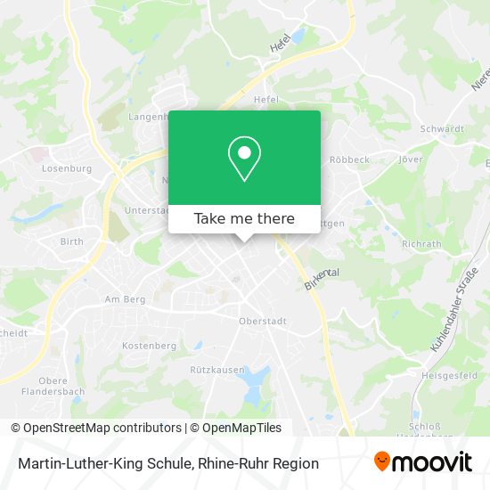 Martin-Luther-King Schule map
