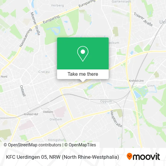 Карта KFC Uerdingen 05