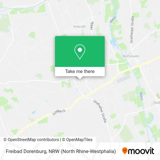 Карта Freibad Dorenburg