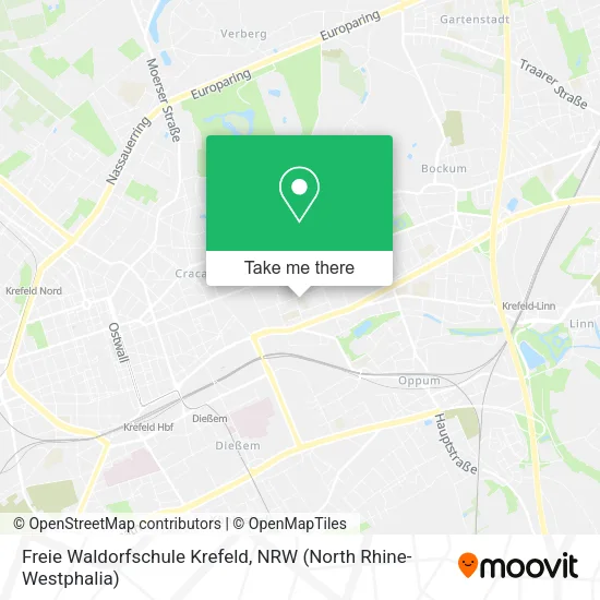 Карта Freie Waldorfschule Krefeld