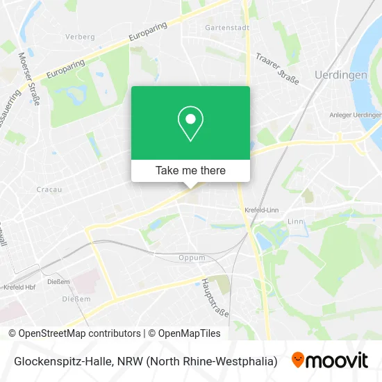 Glockenspitz-Halle map