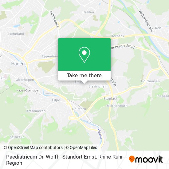 Paediatricum Dr. Wolff - Standort Emst map