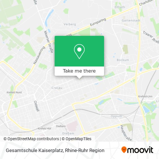 Gesamtschule Kaiserplatz map