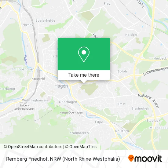 Remberg Friedhof map