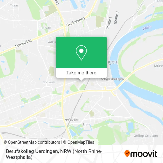 Карта Berufskolleg Uerdingen