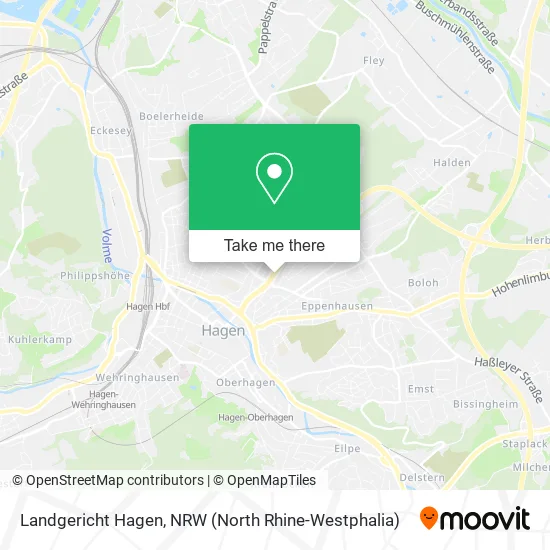 Карта Landgericht Hagen