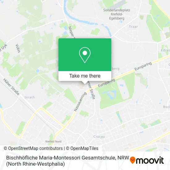 Карта Bischhöfliche Maria-Montessori Gesamtschule