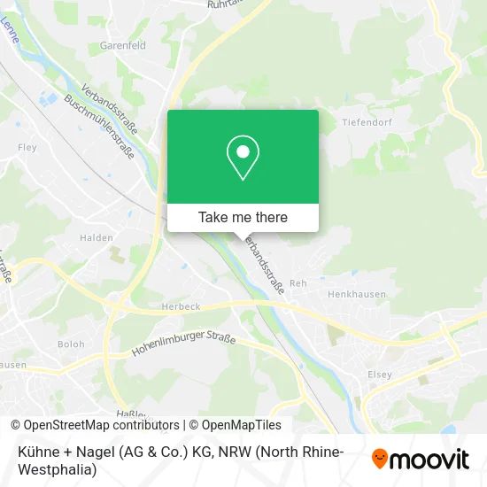 Kühne + Nagel (AG & Co.) KG map