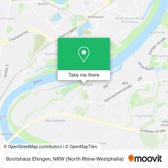 Карта Bootshaus Ehingen