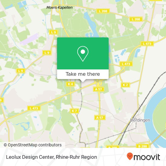 Leolux Design Center map