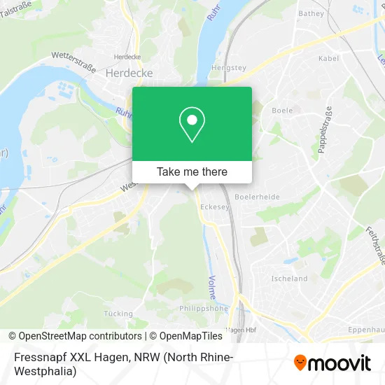 Карта Fressnapf XXL Hagen