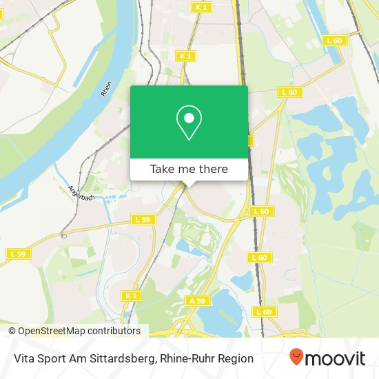 Vita Sport Am Sittardsberg map