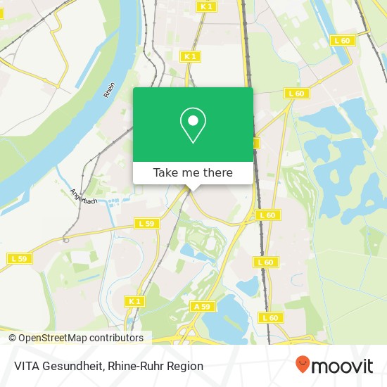 VITA Gesundheit map