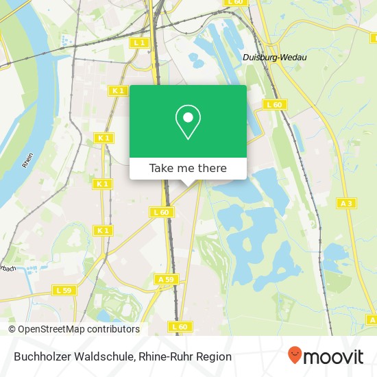 Buchholzer Waldschule map