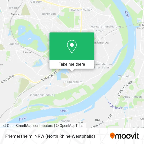 Карта Friemersheim