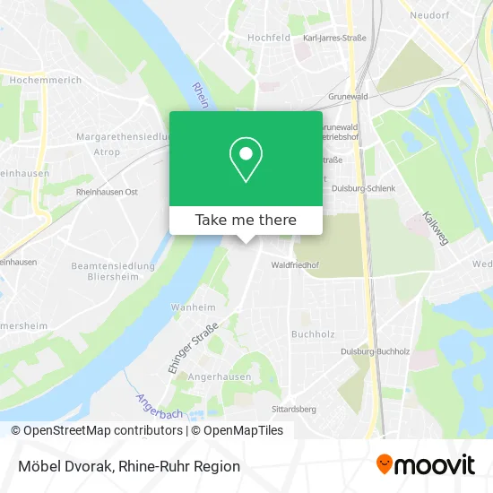 Карта Möbel Dvorak