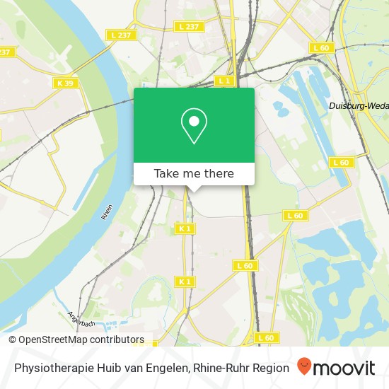 Physiotherapie Huib van Engelen map