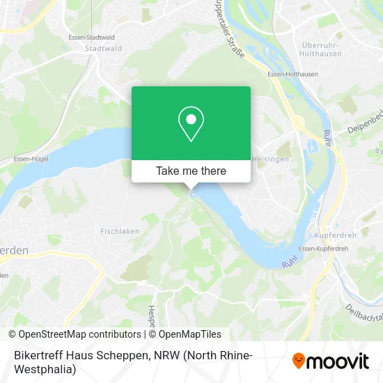Карта Bikertreff Haus Scheppen
