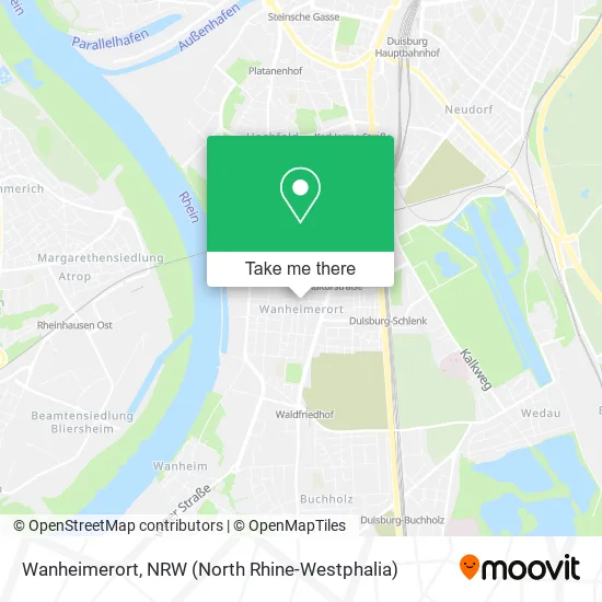 Карта Wanheimerort