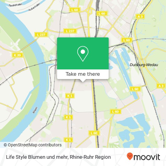 Life Style Blumen und mehr map