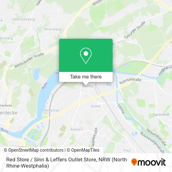 Red Store / Sinn & Leffers Outlet Store map