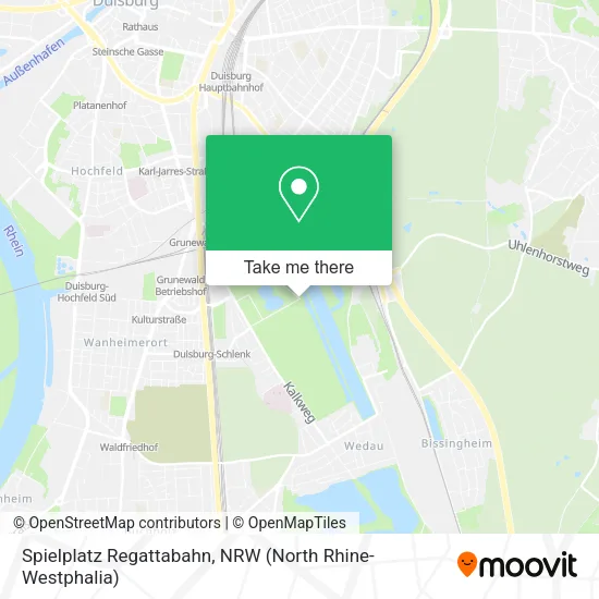 Карта Spielplatz Regattabahn