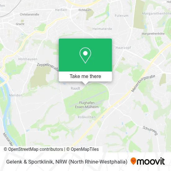 Gelenk & Sportklinik map