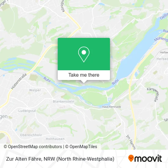 Карта Zur Alten Fähre