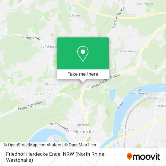 Карта Friedhof Herdecke Ende