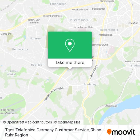 Tgcs Telefonica Germany Customer Service map
