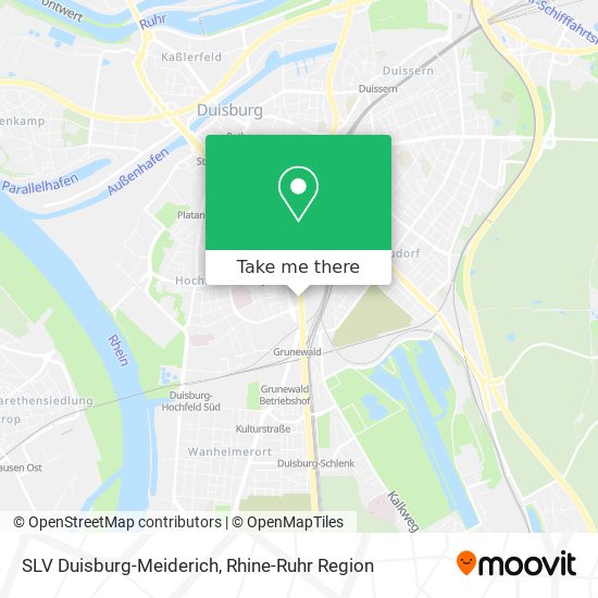 SLV Duisburg-Meiderich map