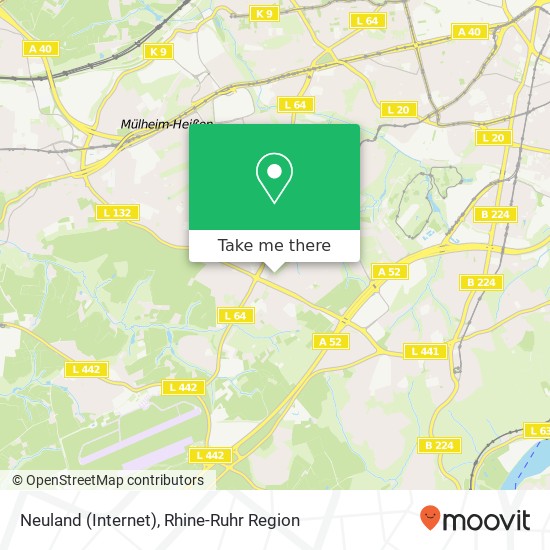 Neuland (Internet) map