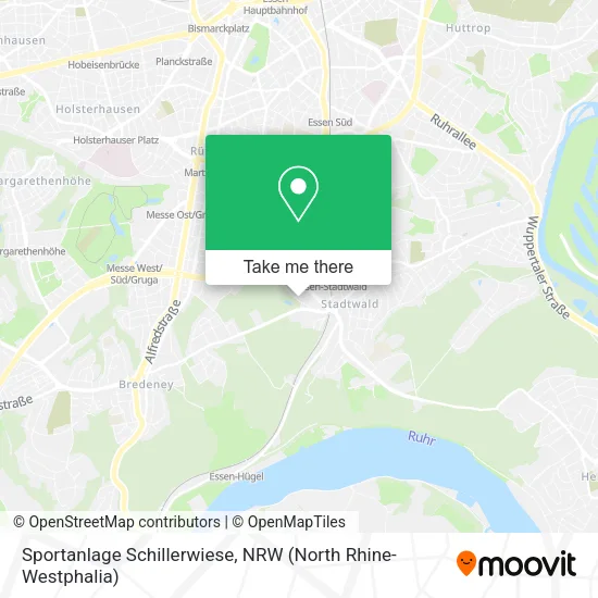 Sportanlage Schillerwiese map